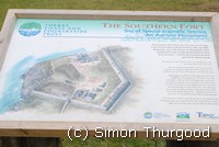 [Southern Fort sign at Bery head]
