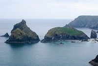 [looking over the cove]