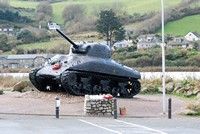 [Sherman tank at Torcross]