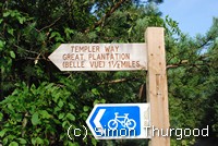 [Templerway signpost]